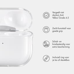 imoshion Clear Softcase voor - Hoesje geschikt voor AirPods Pro 2 / Pro 2 (2022) - Transparant — thumbnail 2