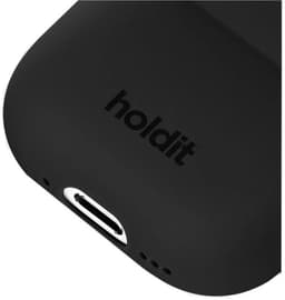 Holdit Silicone Case voor de Apple AirPods 5 / 4 - Zwart — thumbnail 3