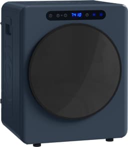 Mini Wasdroger - 3kg Laadvermogen - Luchtafvoerdroger- 1000W - Vrijstaand - Blauw — thumbnail 1