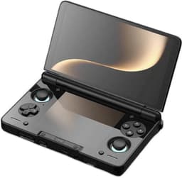Gaming Handheld Clamshell - 6 Inch 120Hz AMOLED Dubbel Scherm - Snapdragon 8 Gen 2 - 12GB RAM - 256GB Opslag - Android 13 - Zwart — thumbnail 1