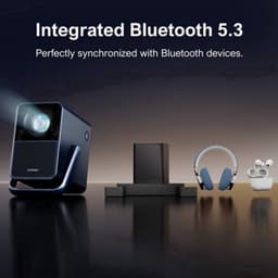 Beamer – Projector – Mini Beamer – Draagbare Beamer – Office Projector – Native Full HD 1080p – 1000 ANSI Lumen – WiFi 5.3 Draadloos — thumbnail 5