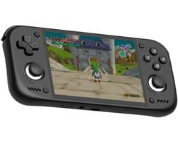 Handheld Gameconsole 12GB RAM - 4,5 Inch AMOLED 120Hz Scherm - 128GB Opslag - Zwart - Android 13