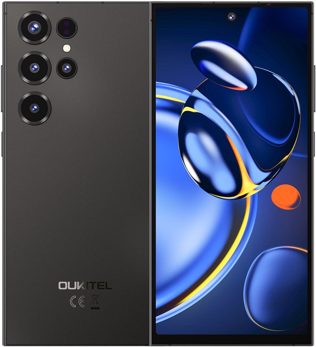 OUKITEL C67 Smartphone 24GB RAM-256GB ROM-6.73 inch 120HZ HD-64MP Camera-Android16-GPS-4G — afbeelding 1