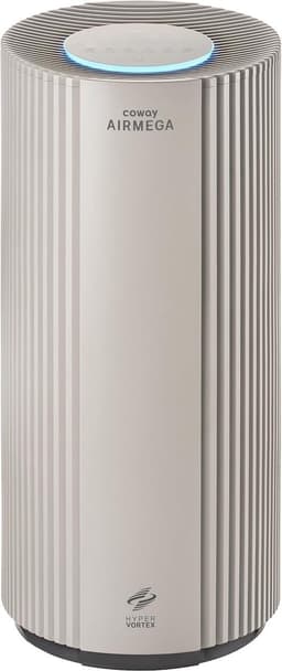 Coway Luchtreiniger AIRMEGA 450 – HEPA filter + koolstoffilter – voor grote ruimtes tot 191 m² - Tegen stof, pollen en allergenen - CADR 734 m³/u – energiebesparende modus – ECARF gecertificeerd - Air Purifier – Beige — thumbnail 1