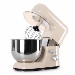 Keukenmachine 5L met Kneedhaak en Garde – Krachtige Mixer – 6 Snelheden – RVS Kom – 1800W — thumbnail 1