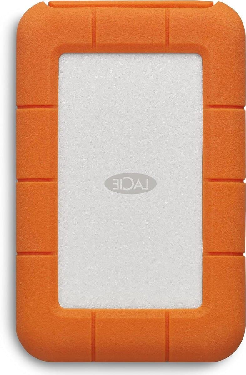 Externe Harde Schijf - Mobiele Opslag - Data Opslaan - Schok en Waterbestendig - 4 TB - Oranje — afbeelding 1
