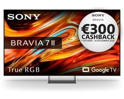 Sony BRAVIA 7 II - 85 inch - 4K RGB-LED TV - 2026 - Smart TV - True RGB