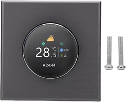 Slimme Thermostaat - Wifi Temperatuurregelaar - Comfort Verhoging - Touchscreen Bediening - 86x86mm Standaard - Wit — thumbnail 5