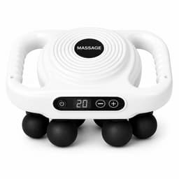 Massage Gun Fascia - Deep Tissue - 6 Koppen - 20 snelheidsniveau's - Wit — thumbnail 1