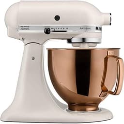 Mengkom RVS - Keukenmachine Kom - Bakken en Mixen - Ergonomische Handgreep - 4.8 Liter - Koper — thumbnail 5