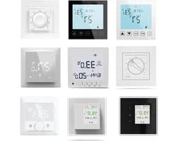 Kamerthermostaat - Slimme thermostaat - Temperatuur regelen - Touchscreen bediening - IP31 - Wit