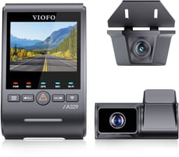VIOFO A329TW 3CH - Dashcam - 4K Voorcamera + 2K Telecamera + 2K Achtercamera - Sony STARVIS 2 - 4x Optische Zoom - WiFi 6 - GPS - Parkeerstand - SSD Ondersteuning tot 4TB — thumbnail 1
