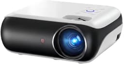 NIVA® Mini Beamer - Verbeterde Draagbare Projector - Mini 4K-projector - Wit - 21cm x 18cm x 10cm — thumbnail 1