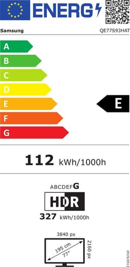 OLED TV SAMSUNG QE77S93H / Tizen OS — thumbnail 2