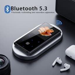 Fokelyi MP3 Speler MP4 - 32GB Ingebouwd Geheugen -Inclusief Bedrade Oordopjes- 2.4 Inch Scherm -Muziekspeler- Tot 128GB SD Kaart - Bluetooth - Inclusief Bedrade Oordopjes - Draagbaar Speler — thumbnail 4