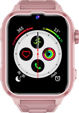 Denver Kindersmartwatch met GPS - Videobellen/SMS - SOS-knop - 4G - Simkaart - 1.83 Inch - SWGL149RO - Roze — thumbnail 2