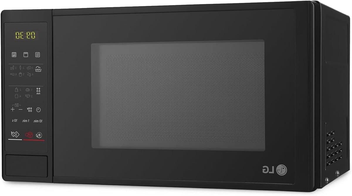 Magnetron met Grill - Compacte Oven - Snelle Maaltijden - Easy Clean Technologie - 20 Liter - Zwart — afbeelding 1