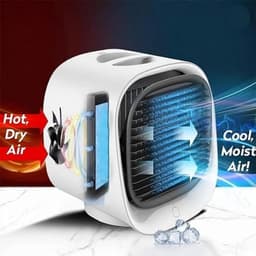 Draagbare Aircooler, koelt binnen 90 seconden, 3 windsnelheden voor thuisgebruik — thumbnail 4