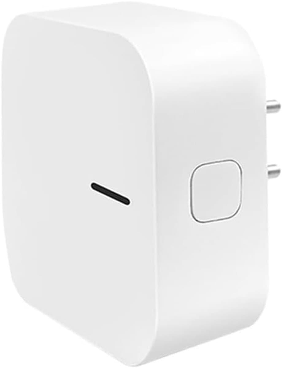 Radiator Thermostaatkop - Slimme Thermostaat Verwarmingsregelaar - Energie Besparen - App Afstandsbediening - M30x1.5mm - Wit — afbeelding 1
