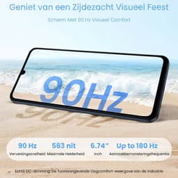 Realme Note 70T Smartphone - Dual SIM - 4 GB RAM - 128 GB ROM - 6000mAh - 6,75 inch HD - IP 54 - Zwart — thumbnail 4