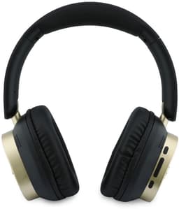 Guess Draadloze Koptelefoon met ENC - Rectangle Metal Script Logo Over-Ear Bluetooth Headphone - Zwart — thumbnail 5