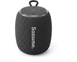 Sonume Go - Draagbare Bluetooth Speaker - 8 Uur Speeltijd - 15 Watt - Bluetooth 5.3 - 360° Sound - Compact - IPX6 Waterbestendig - Bluetooth Box - Portable Speaker - Zwart