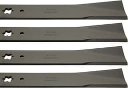 Grasmaaier messen - Reserveonderdelen set - Gazononderhoud - Set van vier - 21-3/16 inch - Zilver — thumbnail 2