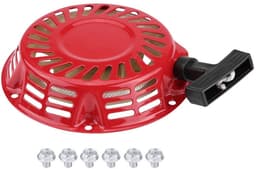 Solidchoice- Terugslagstarter voor 2KW 168F Benzinegenerator - Hoogwaardig Metaal - Eenvoudige Installatie - Schokbestendig - Laag Geluidsniveau - Inclusief Schroeven - Startmotor — thumbnail 4