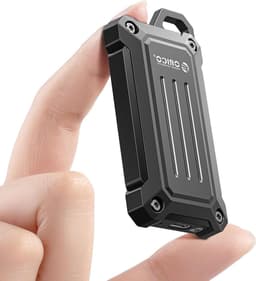 Externe SSD - Draagbare Opslag - Snelle Data Overdracht - Aluminium Behuizing - 1TB - Zwart — thumbnail 1