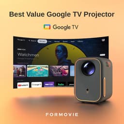 Episode One, Beamer Projector met WiFi en Bluetooth, Google TV Geïntegreerd, 1080P Smart Projector, Dolby Audio voor Thuisbioscoop, Draagbaar voor Buiten — thumbnail 3