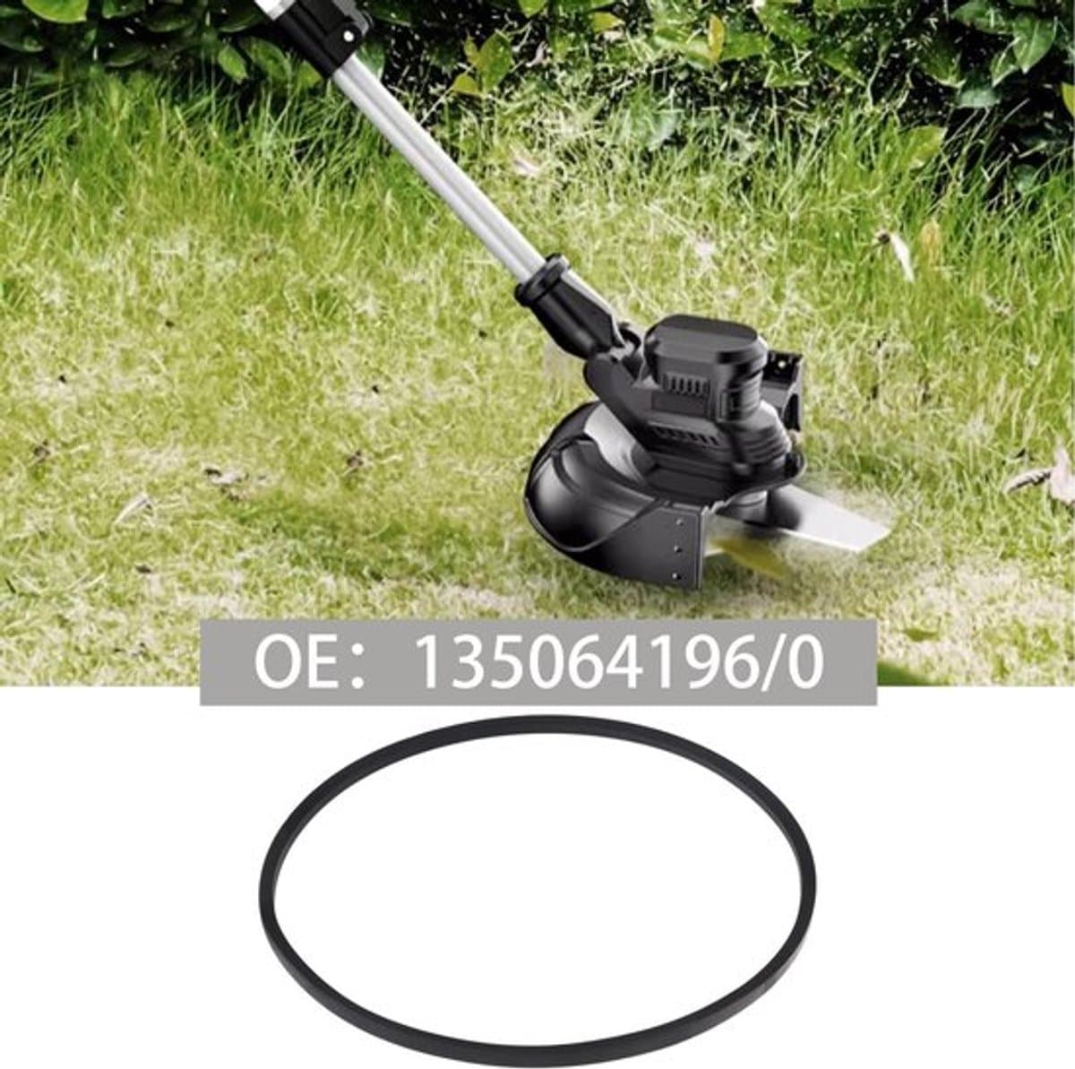 Aandrijfriem Rubber - Compatibel met Mountfield SP533/SP533ES/HW511PD/SP53H - Breedte 10 mm - Lp 710 mm - Li 685 mm - Duurzaam onderdeel - Grasmaaieronderdeel — afbeelding 1