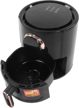 Elektrische Airfryer - Heteluchtfriteuse - Snel en Gezond Koken - 6 Voorgeprogrammeerde Functies - 4.8 Liter - Zwart — thumbnail 5