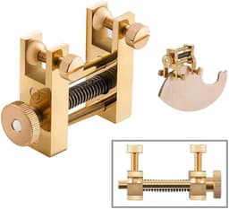 Viool Cello Randklem - Instrument Reparatie Klem - Instrumenten Repareren - Messing Constructie - Verstelbare Druk - Messing — thumbnail 4