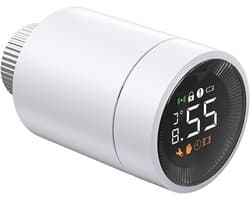 Digitale Thermostaat - Radiator Actuator - Verwarming Regelen - Op Afstand Bedienbaar - 10 Gram - One Color