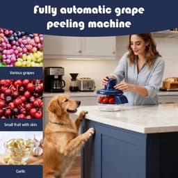 Draadloze Keukenmachine - Elektrische Schiller - Snel Groenten Schillen - Veilig Automatisch Schillen - Grote Capaciteit - Uniek — thumbnail 3