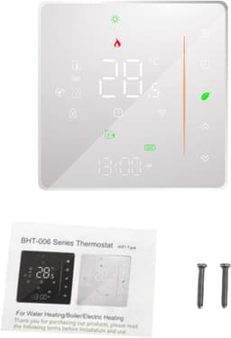 Slimme Thermostaat - WiFi Regelaar - Vloerverwarming - App Bediening - ± 1°C Nauwkeurig - Zwart — thumbnail 4