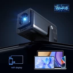 Mini Smart Beamer Projector - Full HD - Android 13 - 300 ANSI Lumen - Voor Thuisbioscoop — thumbnail 4