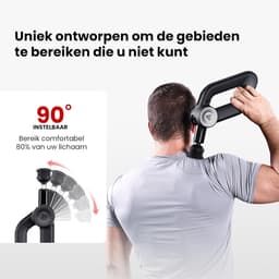 Massagepistool - Aluminium - Infrarood Warmtefunctie - Diep Weefsel Massage - Voor Sportliefhebbers — thumbnail 4
