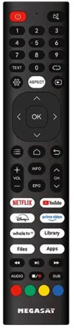 Megasat Royal Line V 24" Smart TV (60,5 cm) - Camping TV met WhaleTV - 12V/24V/230V - Camper, Caravan, Boot & Vrachtwagen - DVB-S2/T2/C - CI+ — thumbnail 3