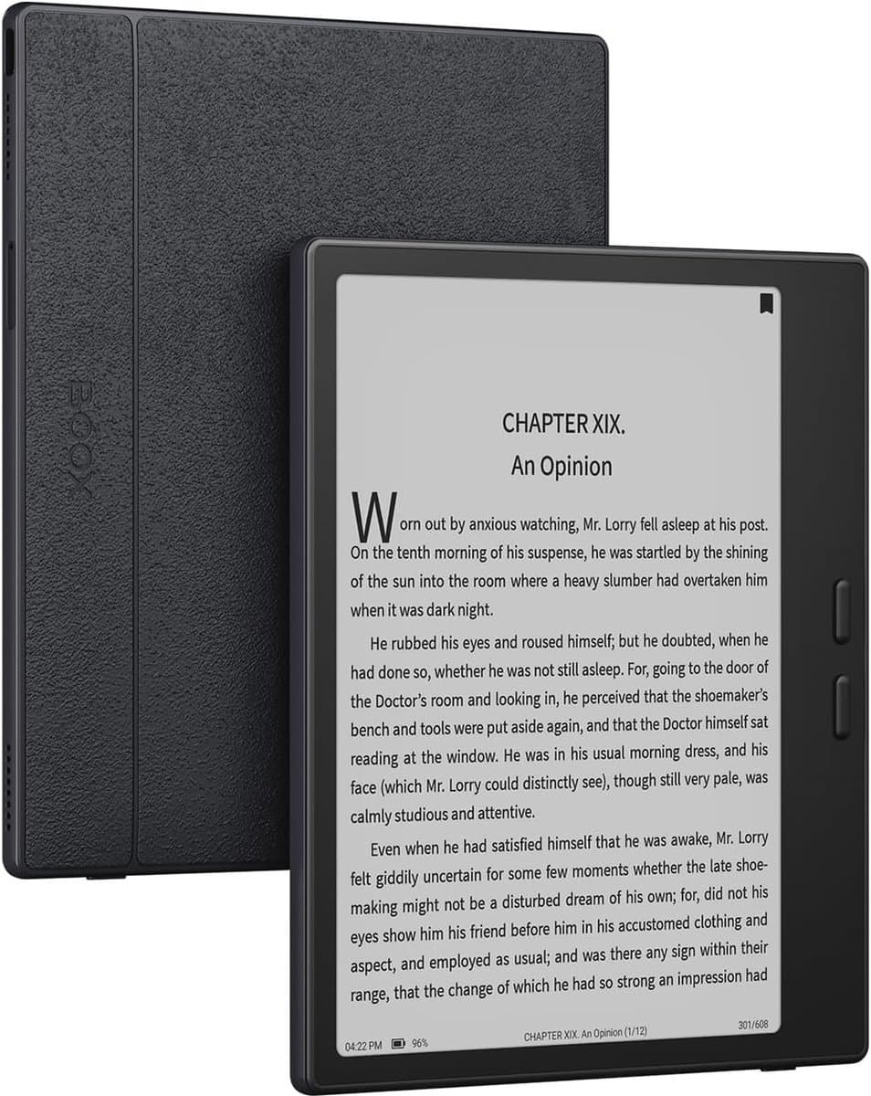 SnelShoppen - BOOX Go 7 ePaper Tablet 7" S/W 64GB 300 ppi Android 13 met Front Light, Bluetooth, WiFi - Perfect voor Lezen, Notities en Onderwijs (Zwa — afbeelding 1