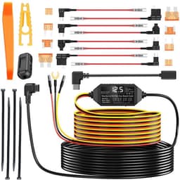 Dash Cam Hardwire Kit voor Dashcams met een USB-C Poort Multi-Size Hardwire Kits Voltage Indicator 24U Monitoring 12V-24V naar 5V met Laag Voltage Bescherming met Conversie A5-A8 — thumbnail 1