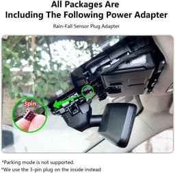 Solidchoice - Dashcam 4K met WiFi en 128GB Geheugenkaart voor BMW X2 — thumbnail 5
