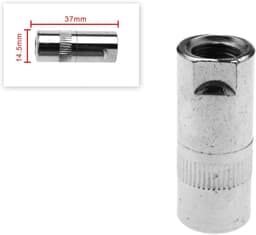 Grease gun connector 1/8 BSP - staal - 4 klauwen - eenvoudig te installeren - ShopVlot — thumbnail 3