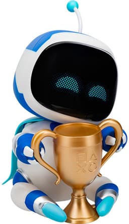 Astrobot GloBuddies Karakterlamp – 15cm Bureaulamp met oplichtende ogen & trofee - WeCool — thumbnail 2
