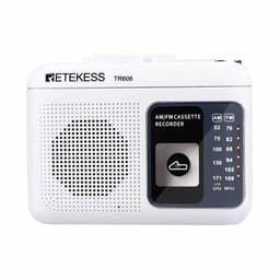 Retekess TR606 Draagbare Radio - Cassettes met Muziek- Cassette Recorder - FM AM radio - met Cassette Speler Recorder — thumbnail 1