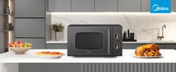 Midea - Magnetron - 20L - Zwart - magnetron Zwart Solo-magnetron Aanrecht 20 l 700 W — thumbnail 3