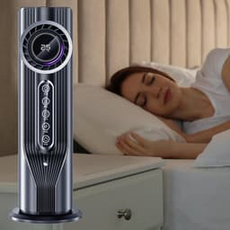 Persoonlijke Airconditioner - Mini Koeler - Persoonlijke Koeling - Stille Werking - 10 OML Tank - Wit — thumbnail 2