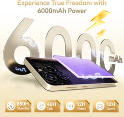 OUKITEL C69 Smartphone 24GB RAM-256GB ROM-7.2 inch HD-6000 mAh batterij-Android15 — thumbnail 5