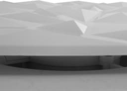 Ventilator - Afzuiging - Luchtcirculatie - Diamantpaneel design - Ø 125 mm - Wit — thumbnail 4