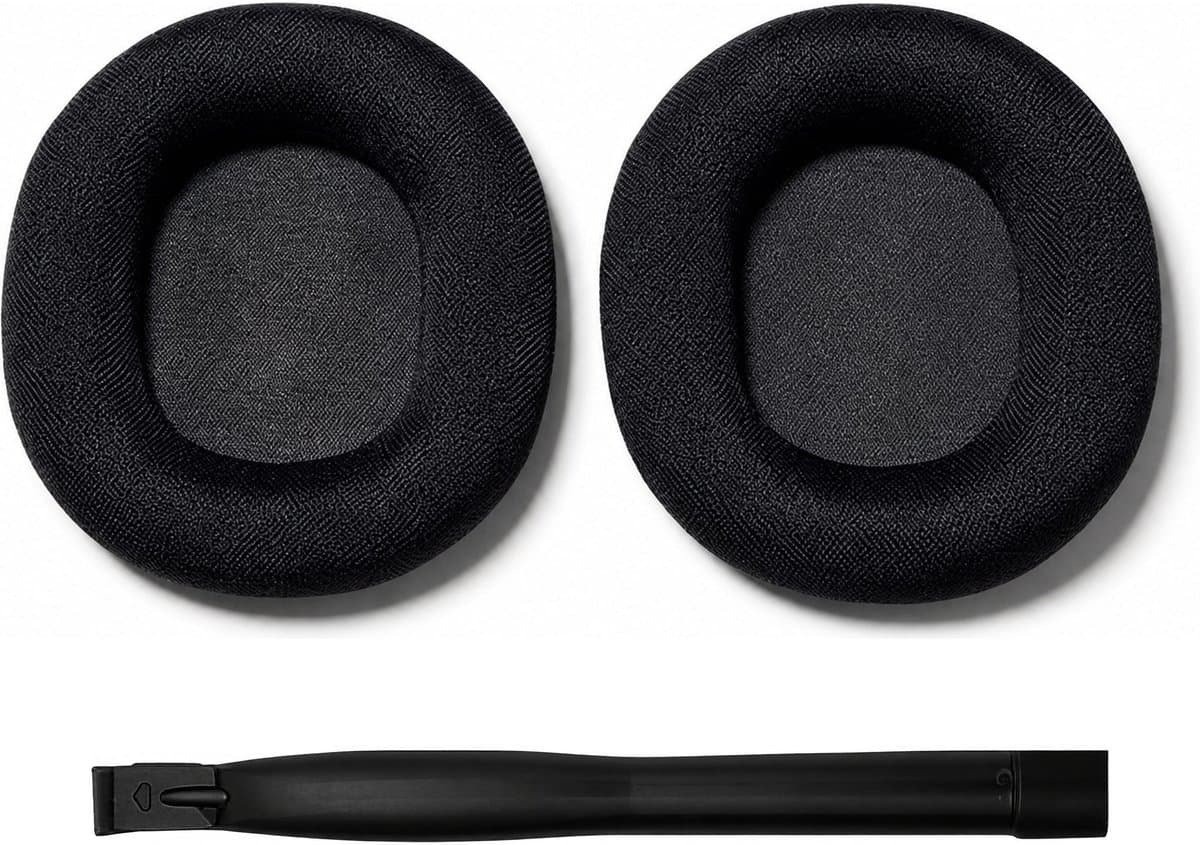 Set Oorkussens voor SteelSeries Gaming Headset - Arctis 7 Oorkussen - Arctis 1/3/5/7/7+/7P/7P+/7X/7X+/9/9X/Pro/Pro Wireless/Prime - Mesh met Traagschuim - Zwart — afbeelding 1